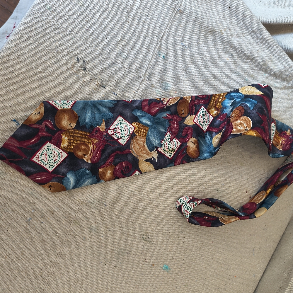 Tabasco Multicolored Men's Tabasco Themed Tie